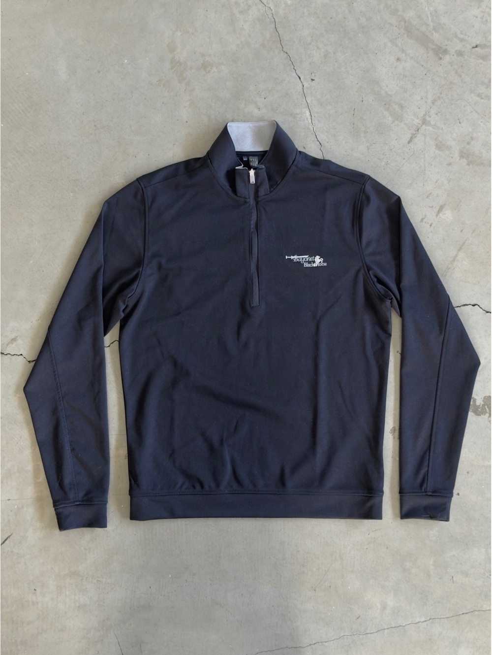 Adidas / Bayonet Black Horse Golf Quarter Zip / Black